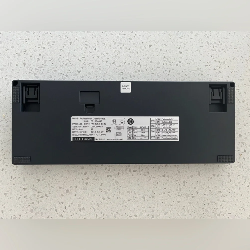 HHKB Professional Classic Black (PD-KB401B)